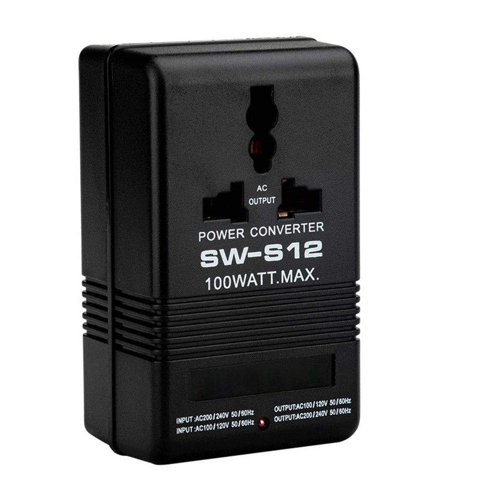 Voltage Converter 110V to 220V Step-Up & Step-Down Power Two-Way Conversion V...