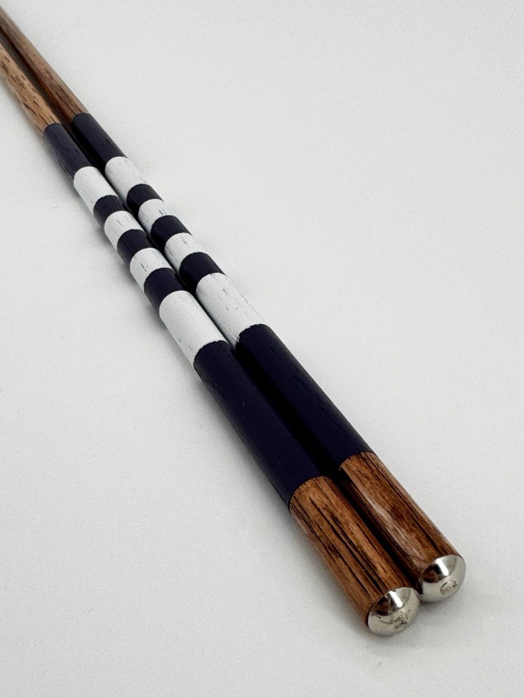 Golf Hickory Alignment Sticks Purple White