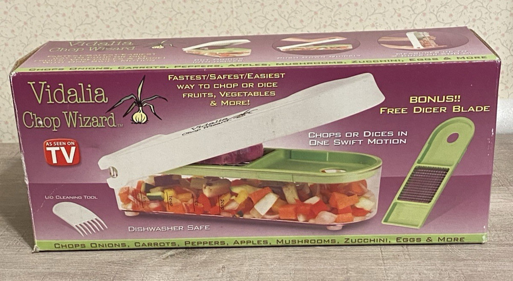 VIDALIA CHOP WIZARD NEW IN BOX