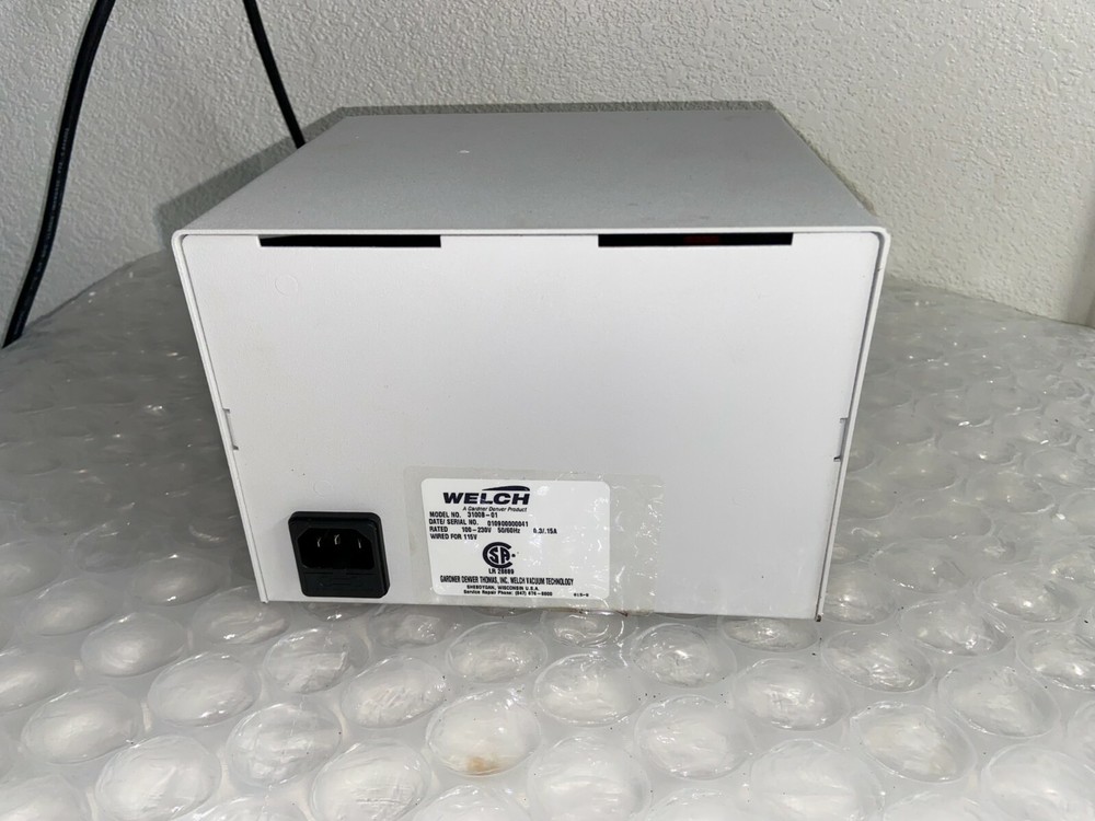 Welch 3100 Variable-Speed Bi-Directional Peristaltic Pump 3100B-01 - Used