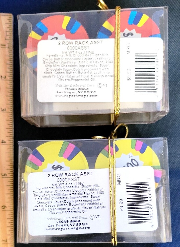 Fun Novelty 2pc Las Vegas Chip Racks