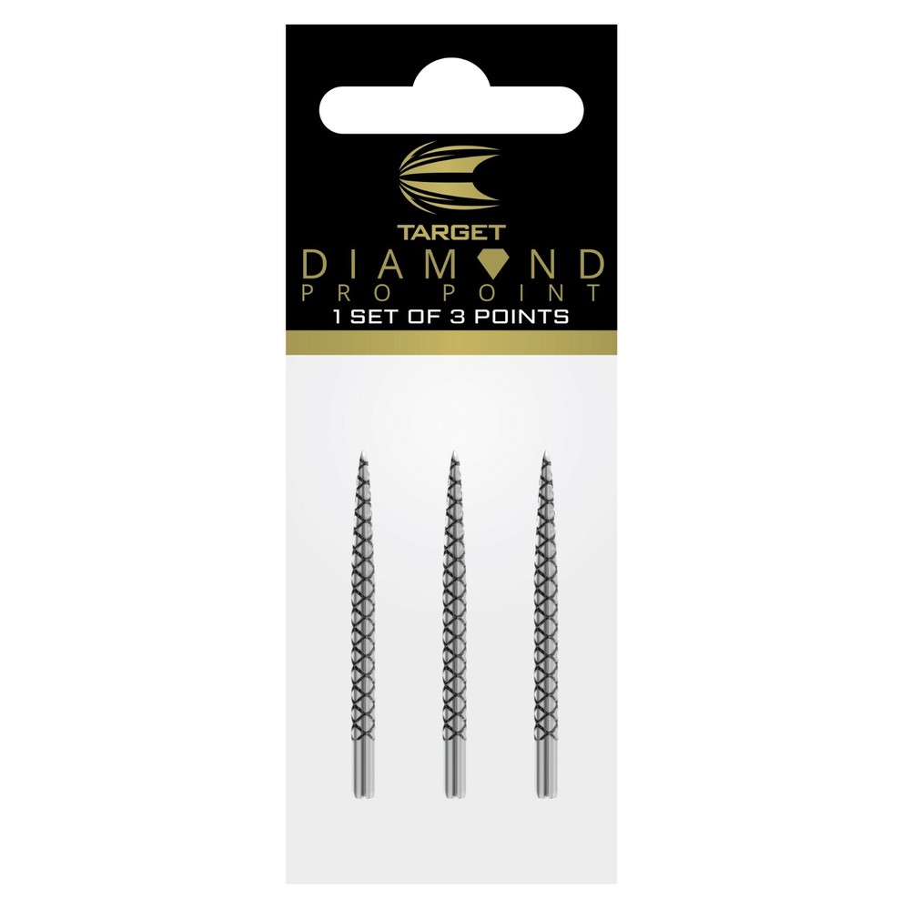 Target Dart Board Laser Etched Diamond Pro Darts Points Plain  – 32mm Set of 3