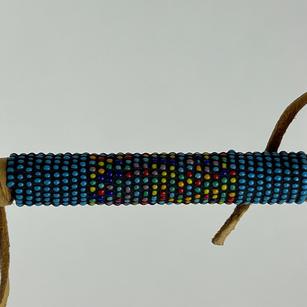 Decorative Beaded Native American Arrow Beadwork Crystal 33"