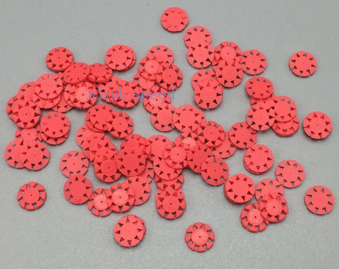 1000pcs Memo Discs Memory Disc For Dental Files Counters Endo Safety Usage Red