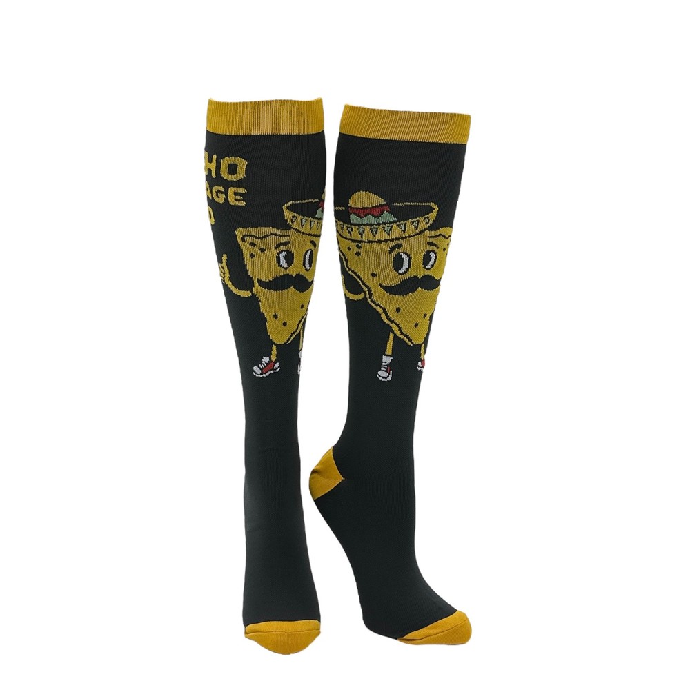 Nacho Average Dad Funny Compression Socks Fathers Day Funny Compression Socks