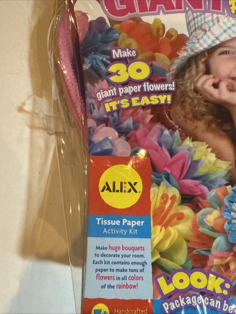 Alex tissue paper flour craft kit