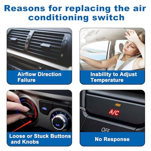 A/C Heater Air Conditioning Switch Climate Control Module Panel for Chevy