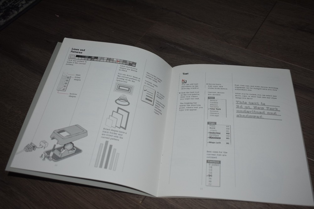Apple Macintosh MacPaint instruction manual 1983