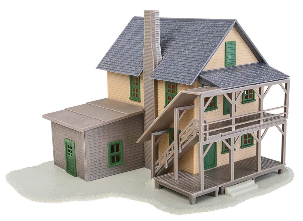 HO Scale Model Rooming House Kit