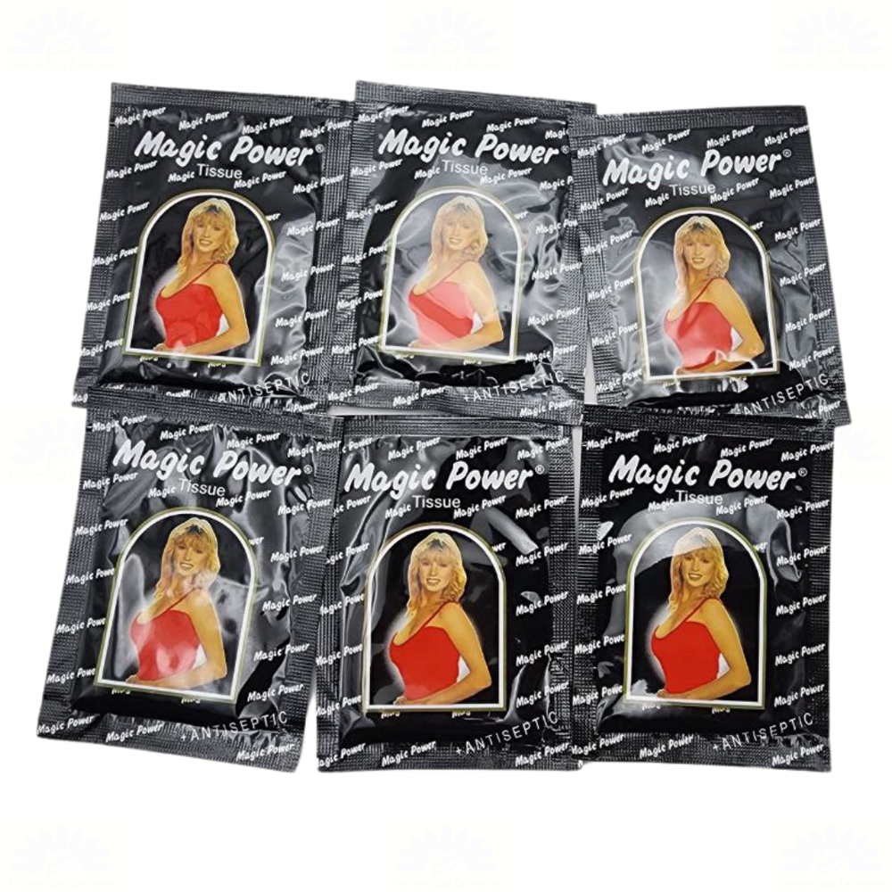 12 Box Super Magic Man Antiseptic Tissue Longer Delayed Ejaculation (72 sachets)