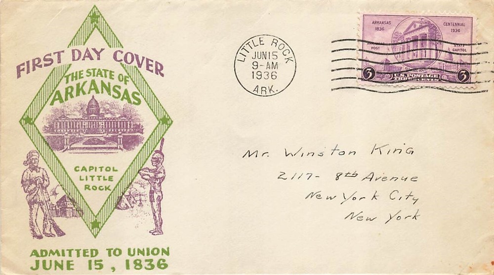 782 3c ARKANSAS - Unknown #39a