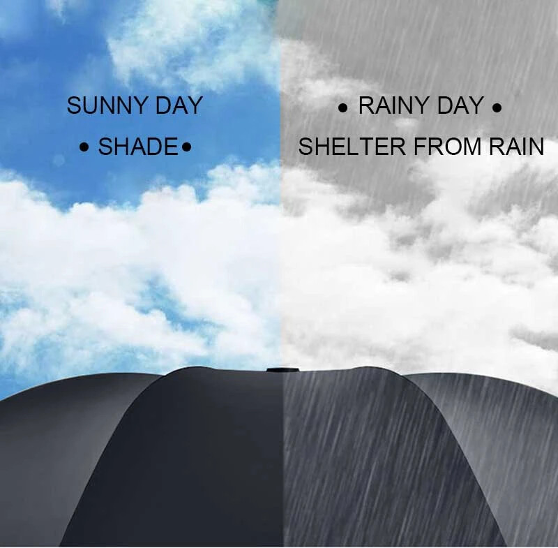 Automatic Umbrella Sun and Rain Anti-UV Windproof 3 Folding Compact Umbrella