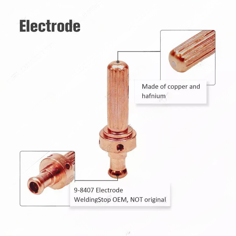 Electrodes 9-8407 for Thermal Dynamics Plasma Torch Consumables PCH62/102 Pkg5