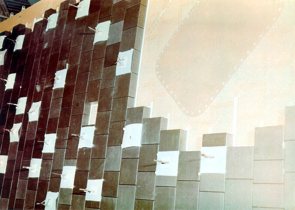 SPACE SHUTTLE BURAN 2.01 HEAT SHIELD THERMAL BLACK TILE