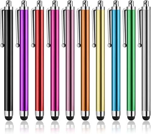 Stylus Pens for Touch Screens, High Precision Universal Stylus for 10-Pack