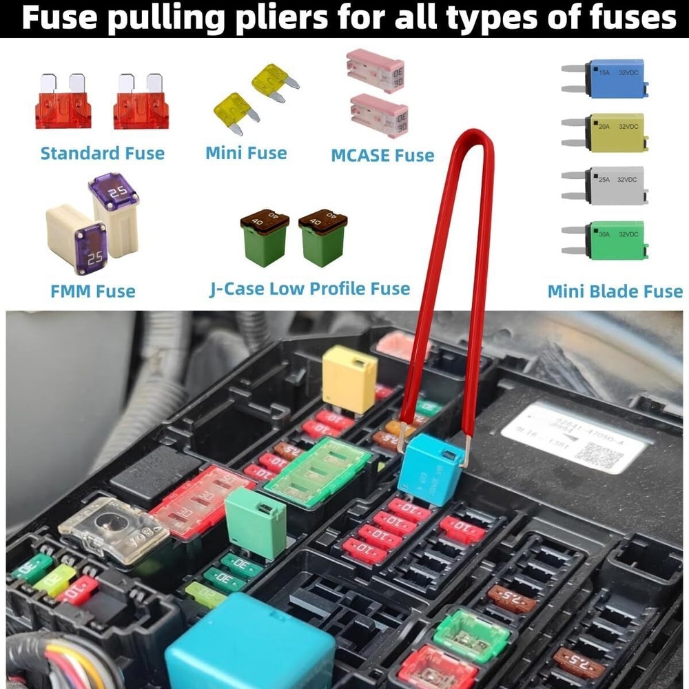 Relay Puller Pliers Relay and Fuse Remover Tool