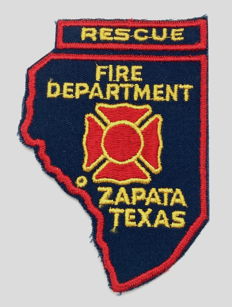Zapata Texas Fire & Rescue Patch
