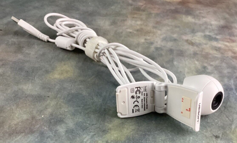 Ubisoft Hercules Camera USB WC04 Webcam White Wii