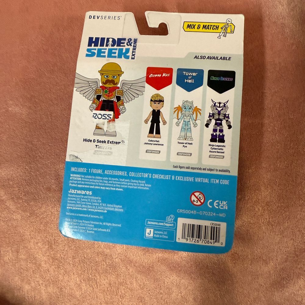 Hide & Seek Extreme TIM7775 Action Figure - Exclusive Digital Code