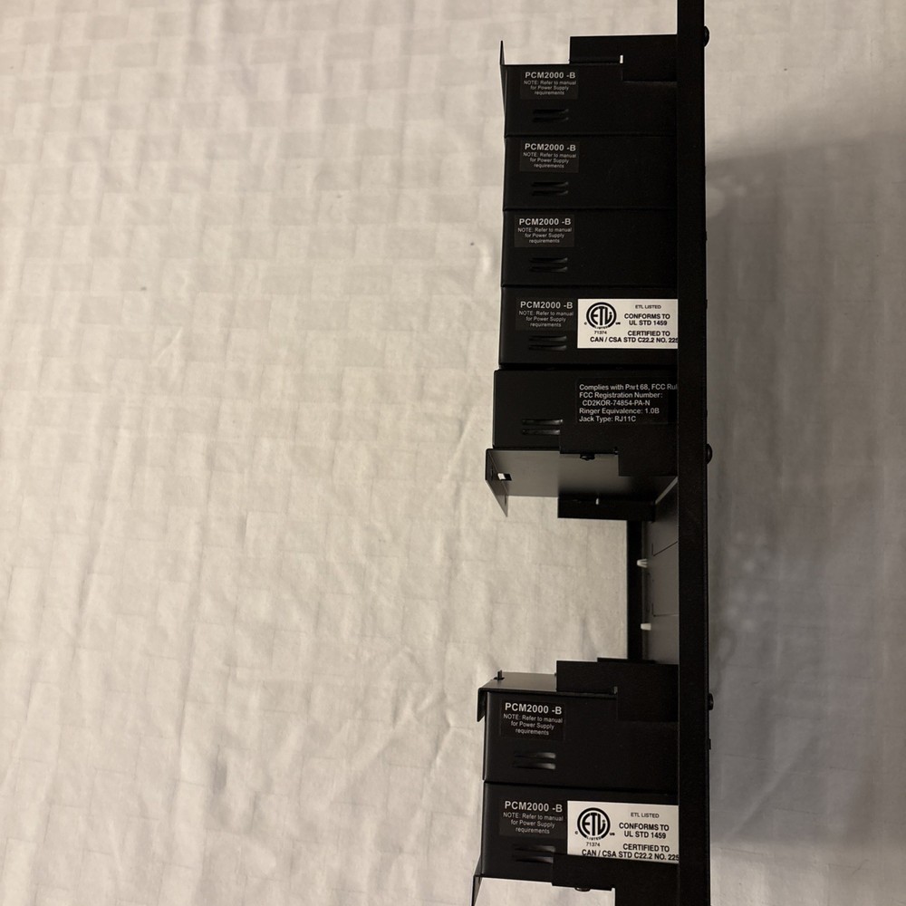 BOGEN PCM 2000-B PAGING SYSTEM 12 ZONES WITH PHONE INTEGRATION