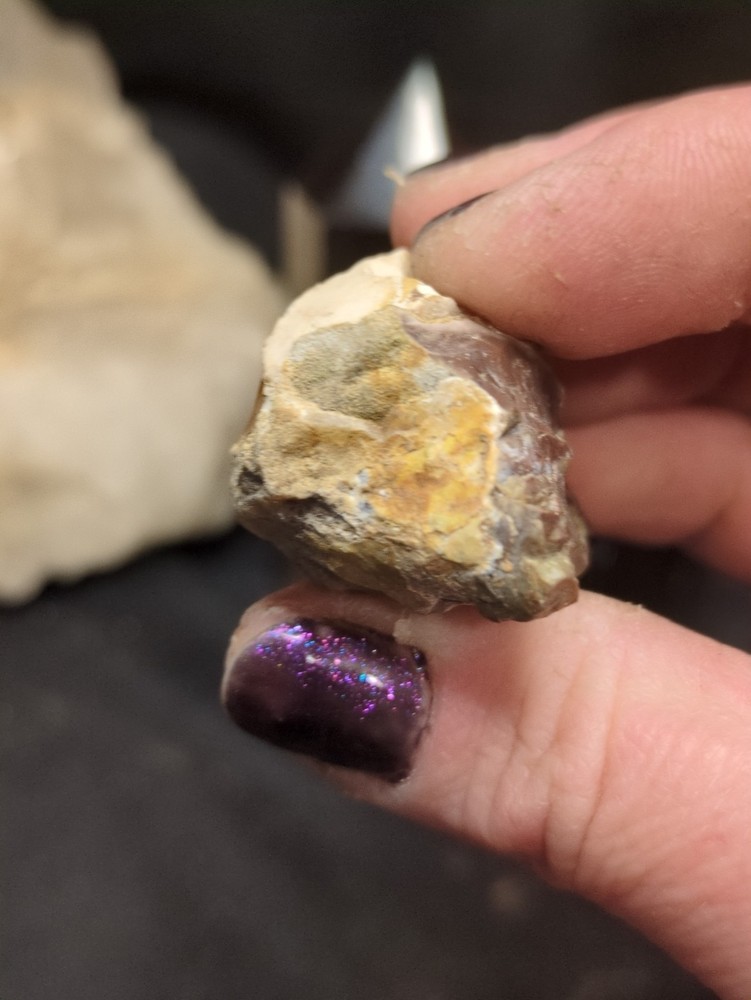 Rainbow Opal Multicolored Specimen Natural Form (36 grams)
