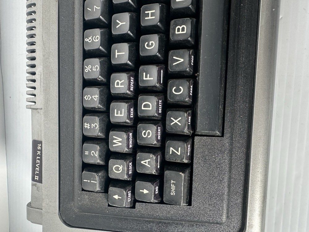 Radio Shack TRS 80 Model 1 26-1006. Computer Powers On