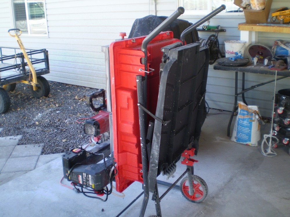 Rubi DT10 wet tile saw and everything else