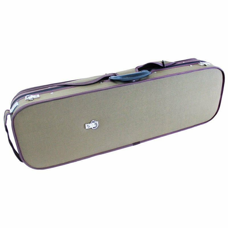 Violin Hard Case, Koda 4/4 Size Professional Rectangular Light Weight Wooden ...