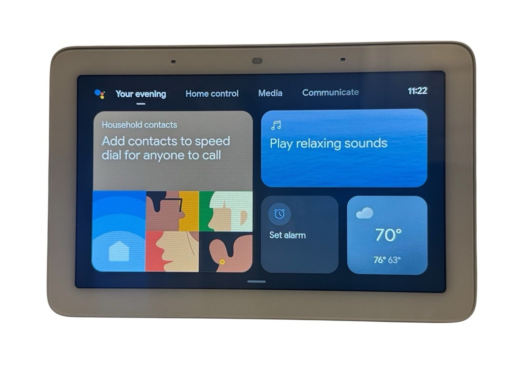 Google Nest Hub 1st Gen Smart Display White