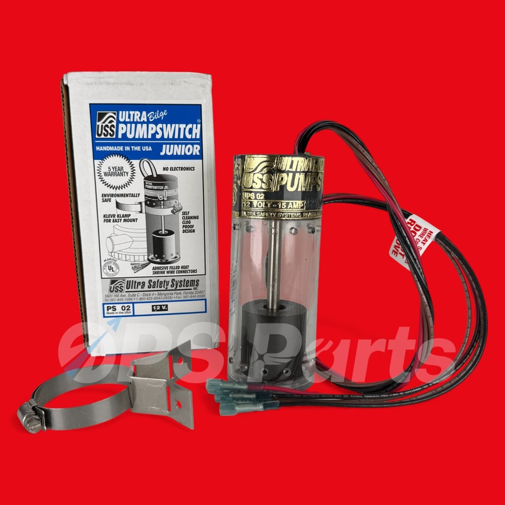 Ultra Safety Systems Junior Pump Switch 12V Bilge Float Switch - New