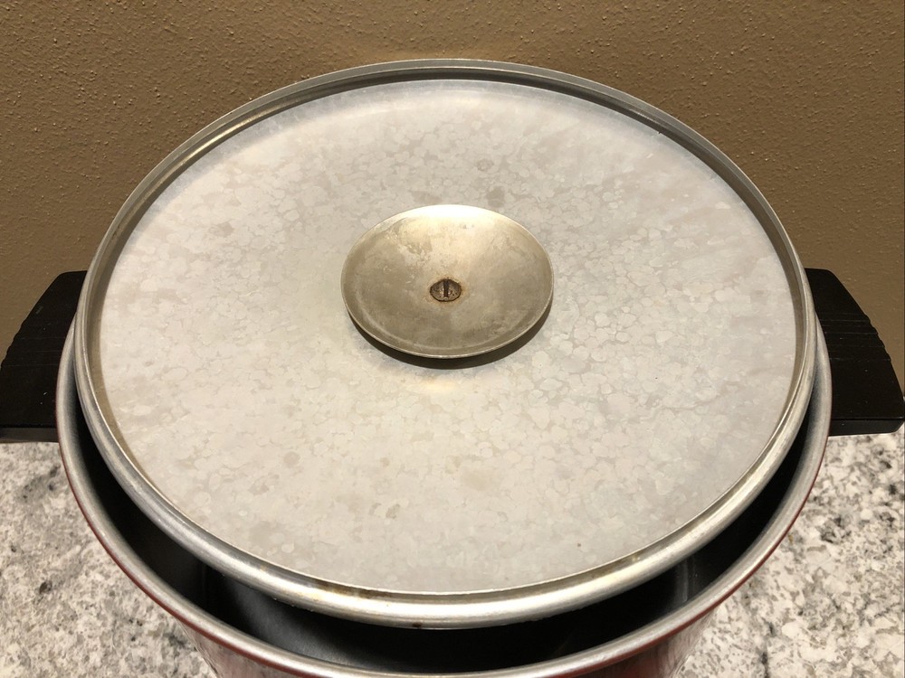 Vintage Chilton Aluminum 30 Cup Automatic Percolator Tested. Brew Light Works