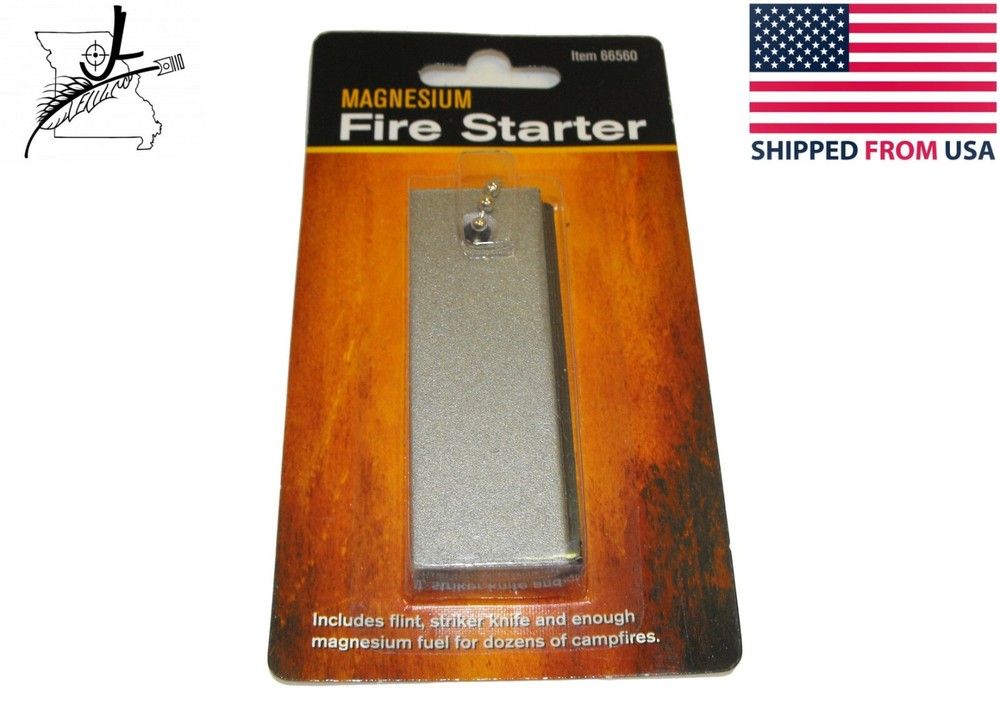 Magnesium Fire Starter Camping Survival Emergency Campfire