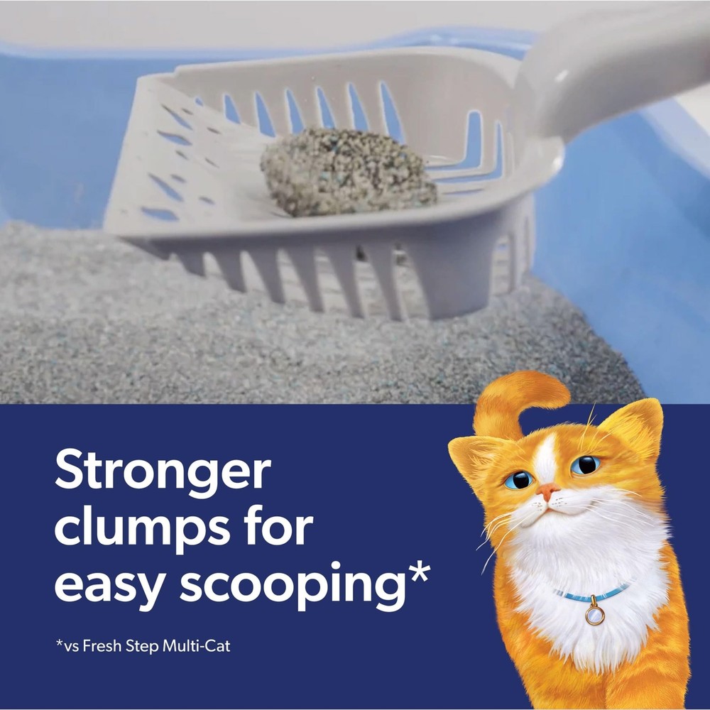 Fresh Step Outstretch, Clumping Cat Litter, Advanced, Extra Large, 32 Pounds ...