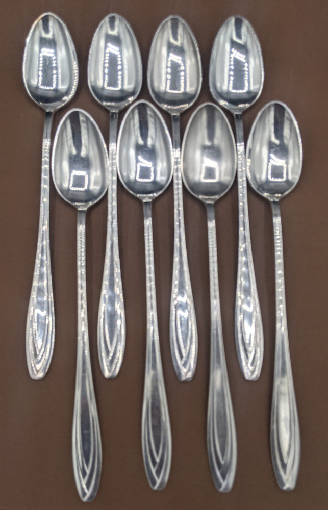 SILHOUETTE 1930 (8) Iced Teaspoon