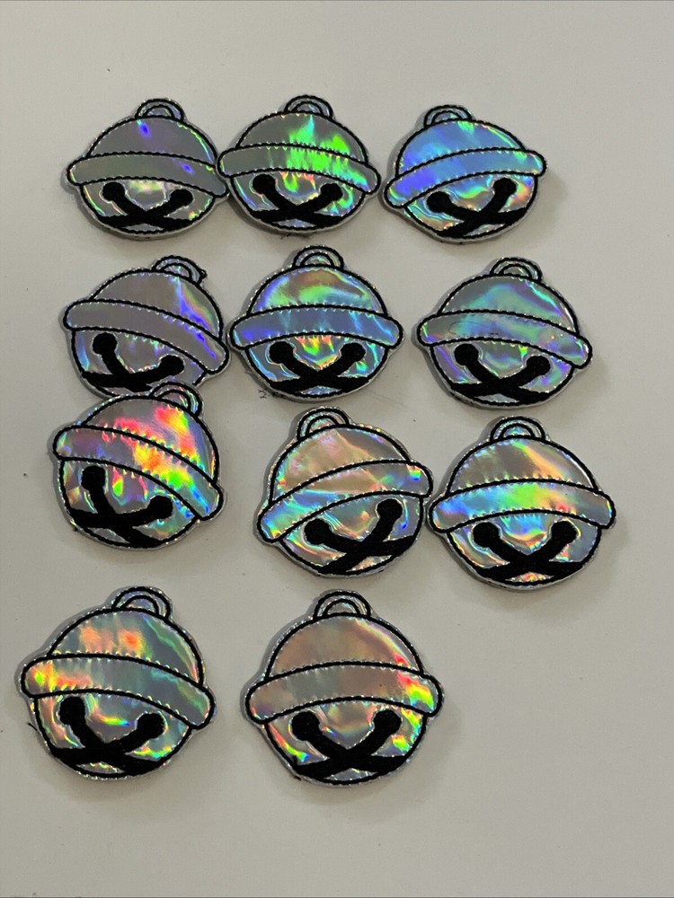 11 Piece Bell Bow Embellishments