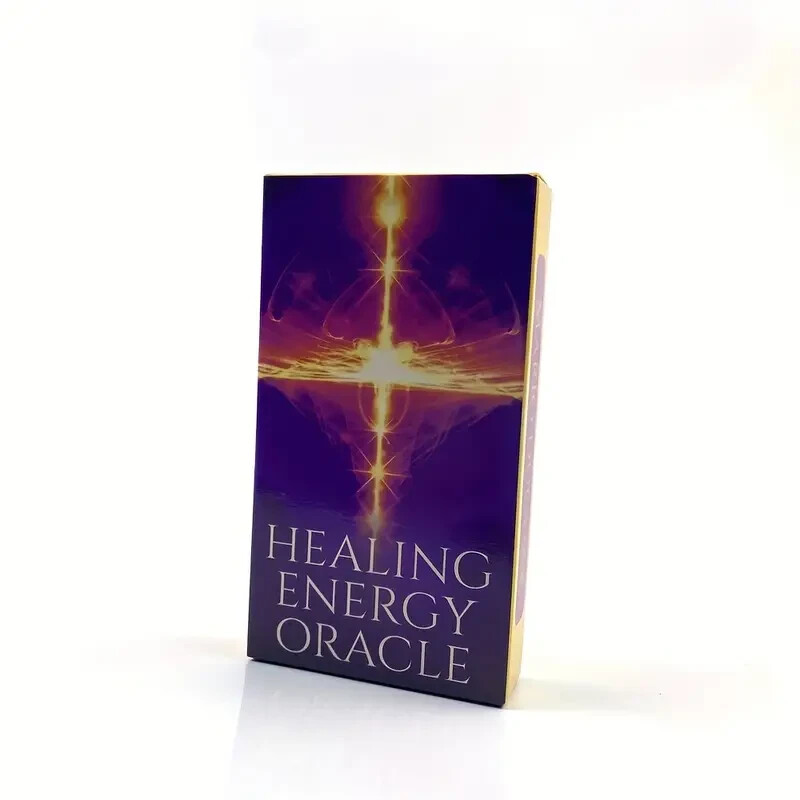 Healing Energy Oracle Cards (with Pdf-Guidebook), Divination Table Games