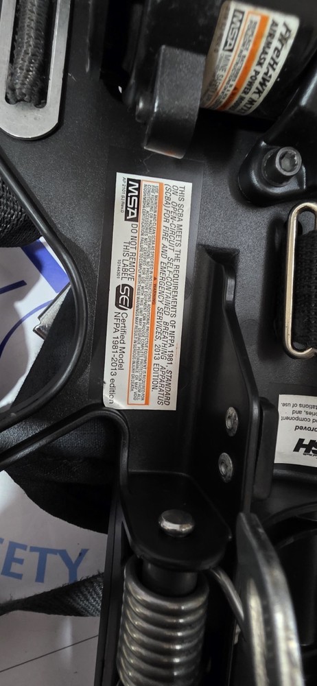 msa firehawk m7xt Air Mask Scba ( Without Mask )