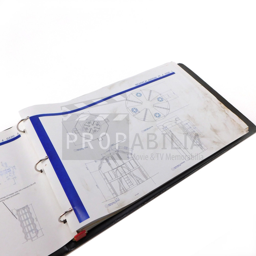 THE 100 Nuclear Facility Binder Original Prop (01010-2968)