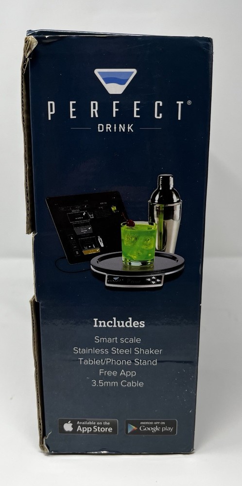 Perfect Drink Smart Scale - Apple/Android Compatible Bartender Scale - Open box