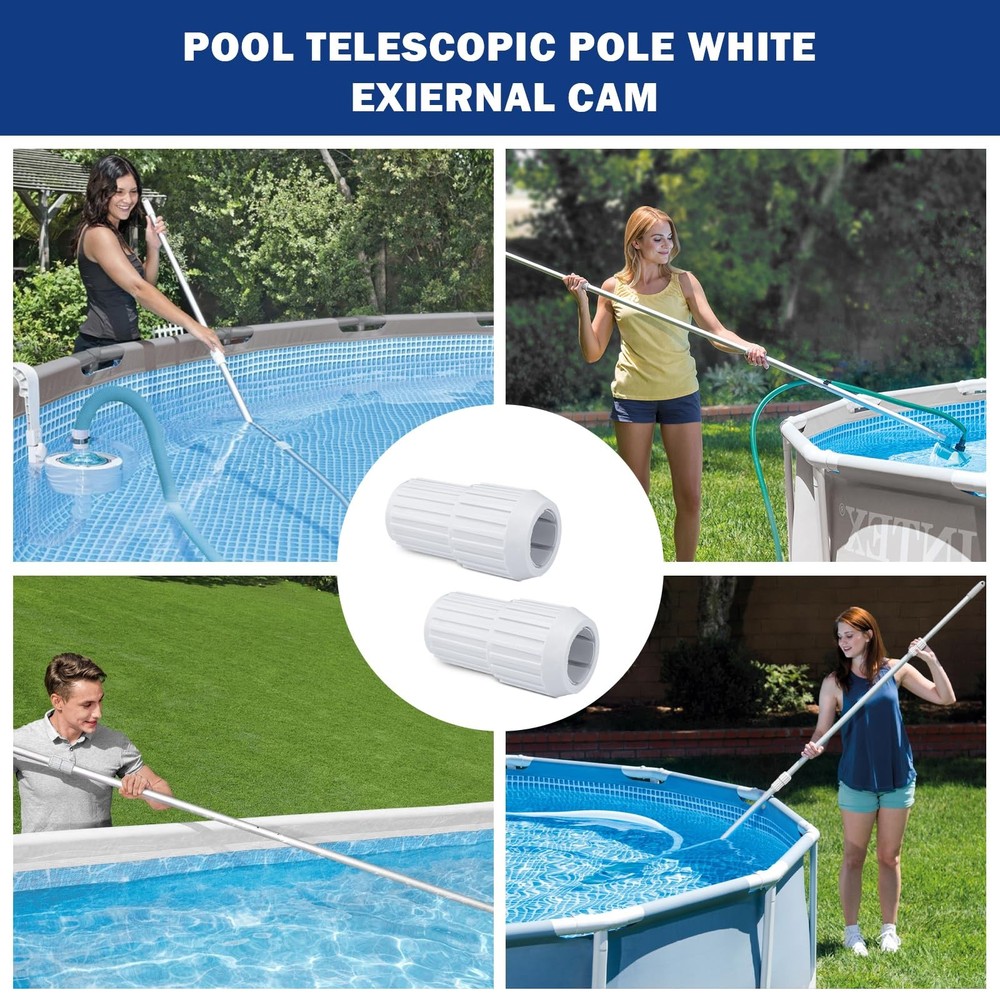 Tobaiwind Pool Telescopic Pole Cam Lock - Replacement for EZ White