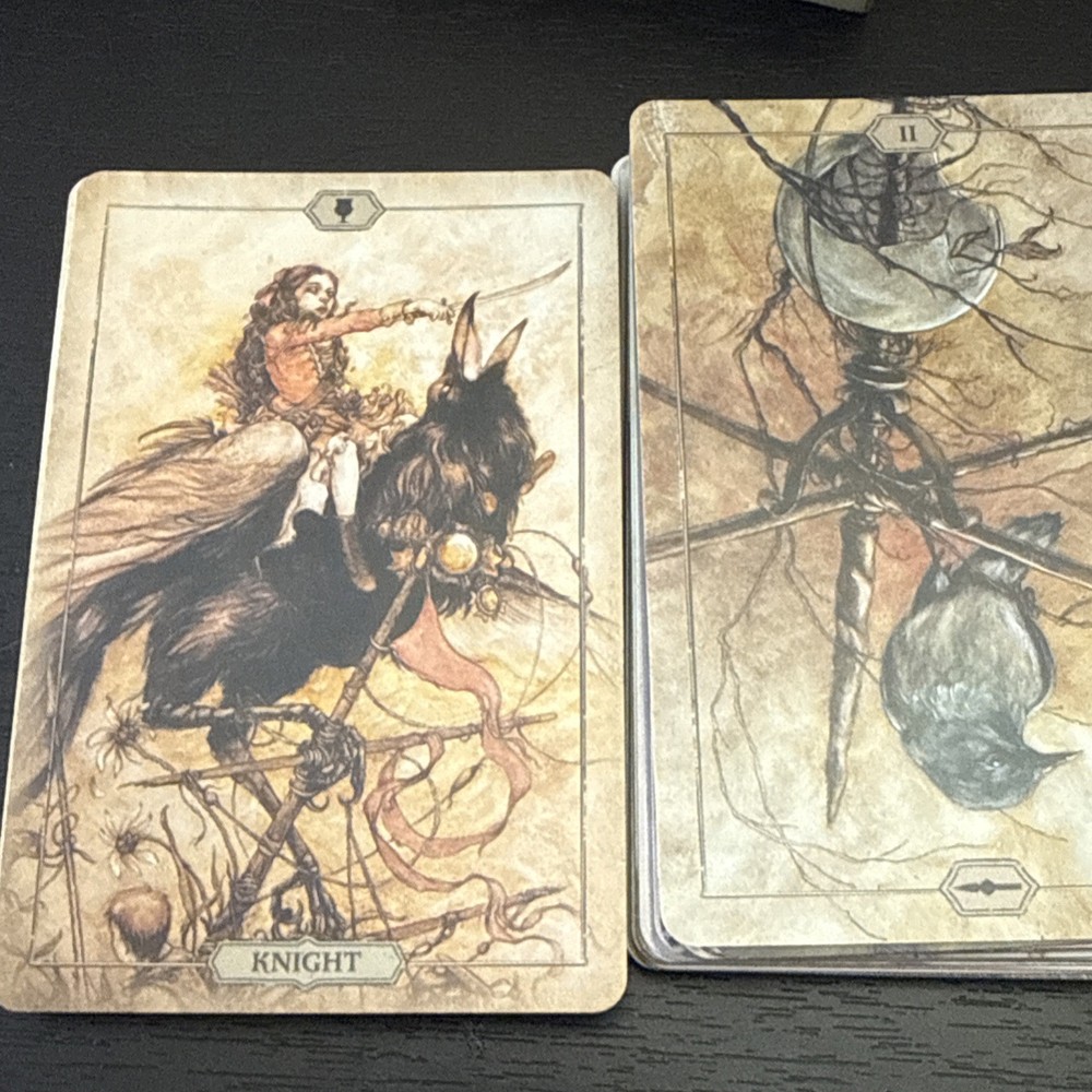 Hush Tarot by Jeremy Hush (with Guidebook)-EUC