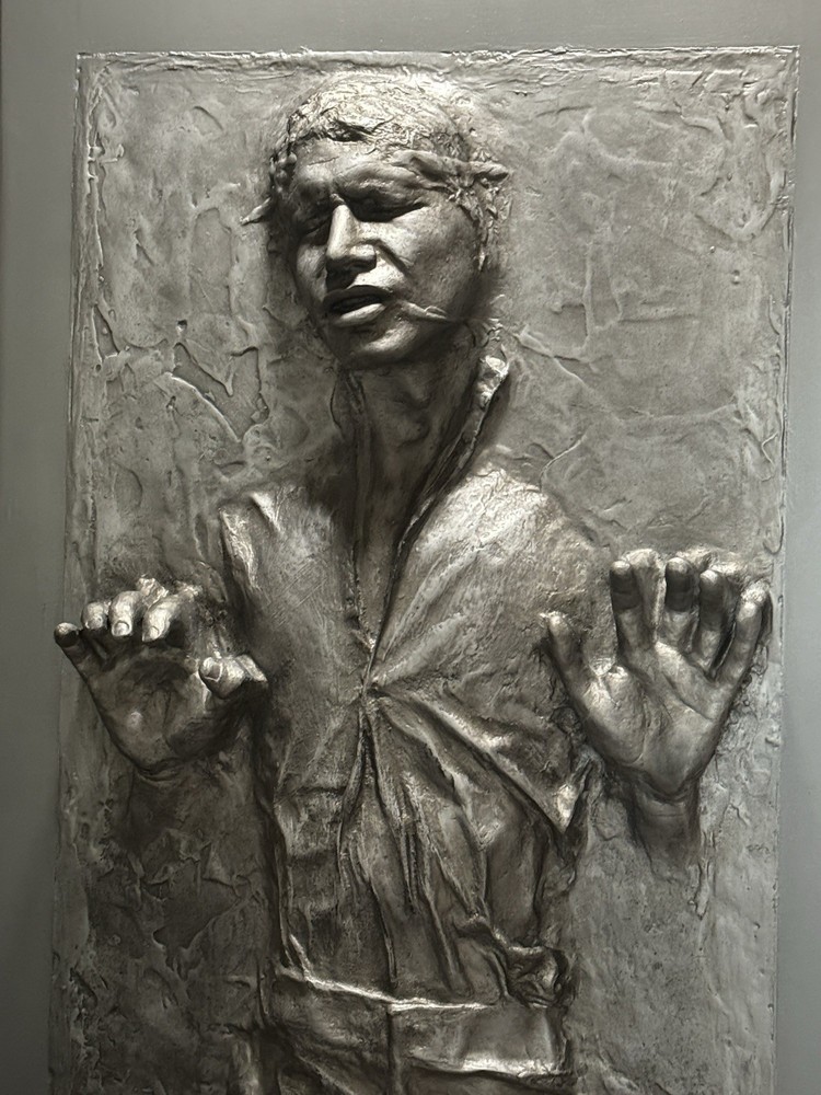 Life Size Han Solo in Carbonite Front Panel Only