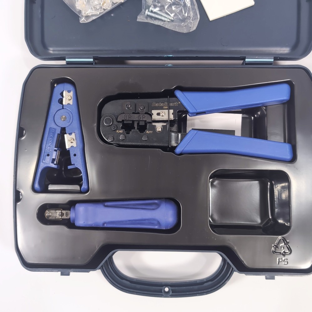 DataShark Network Tool Kit With Case PA 70007 Data Shark Cabling Networking