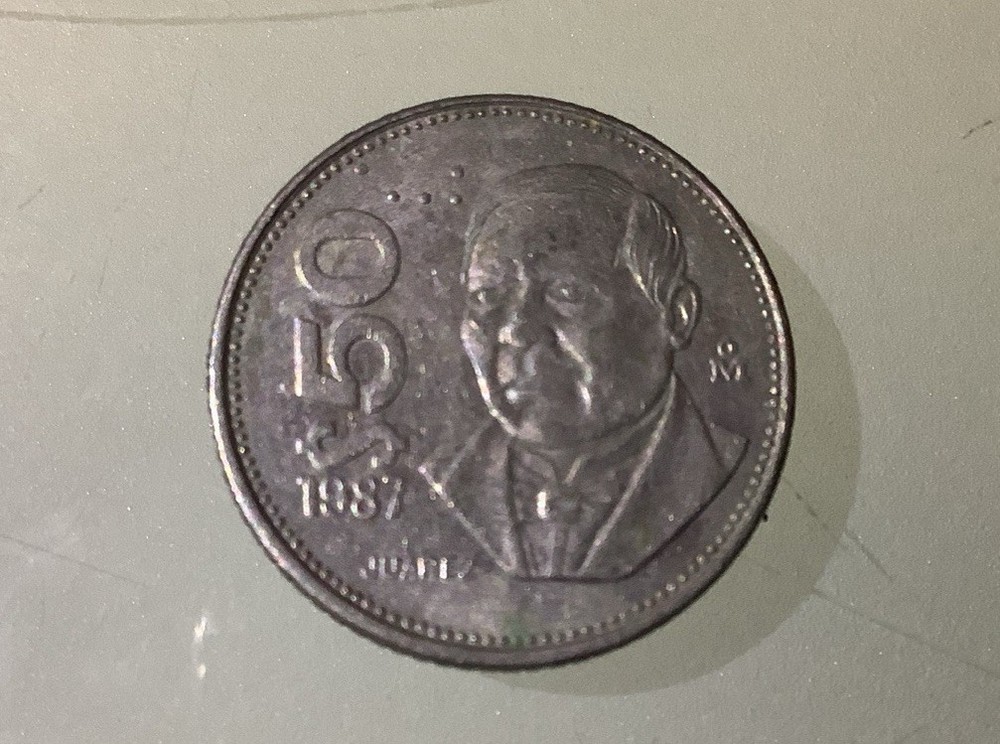 Mexico 50 Pesos 1987 Circulated