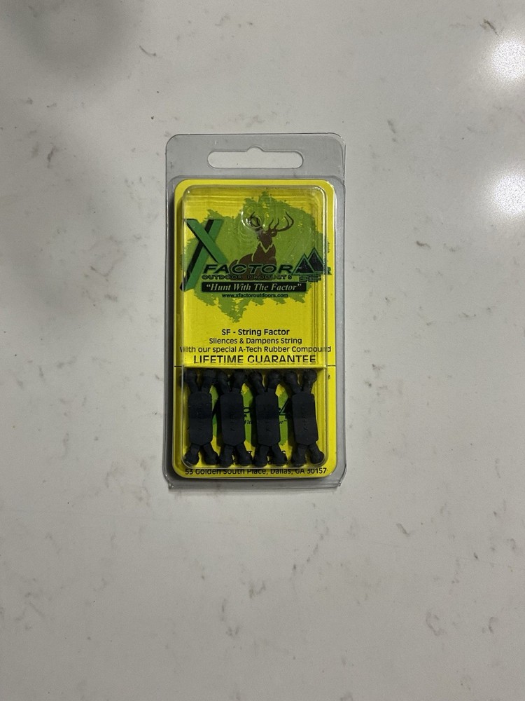 Xfactor String Factor Black Silencer Bow Archery Accessory