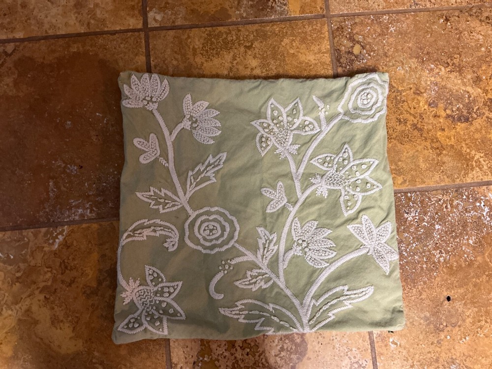 Pottery Barn Accent pillow Sage Green