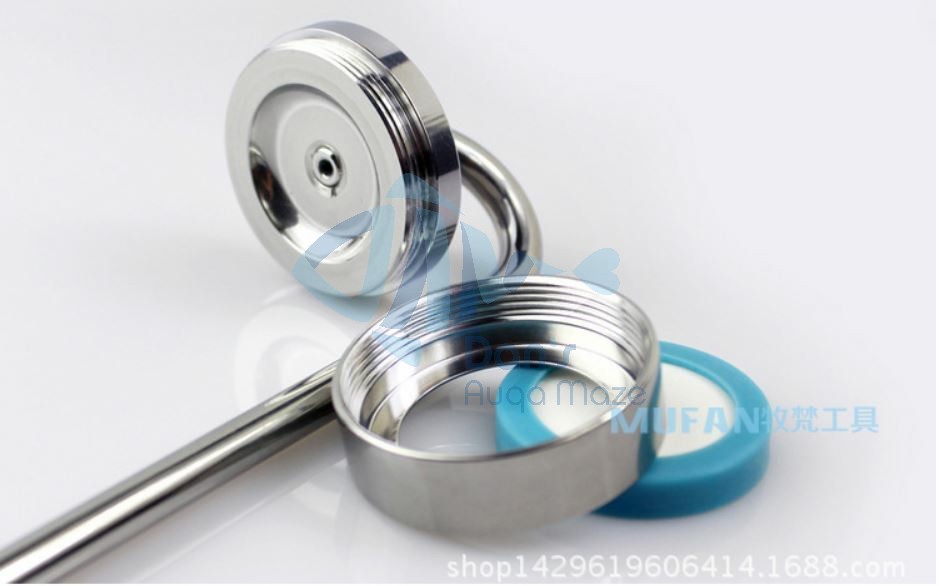 MuFan Aquarium Stainless Steel CO2 Diffuser U Shaped Tube Diffuser Replacement