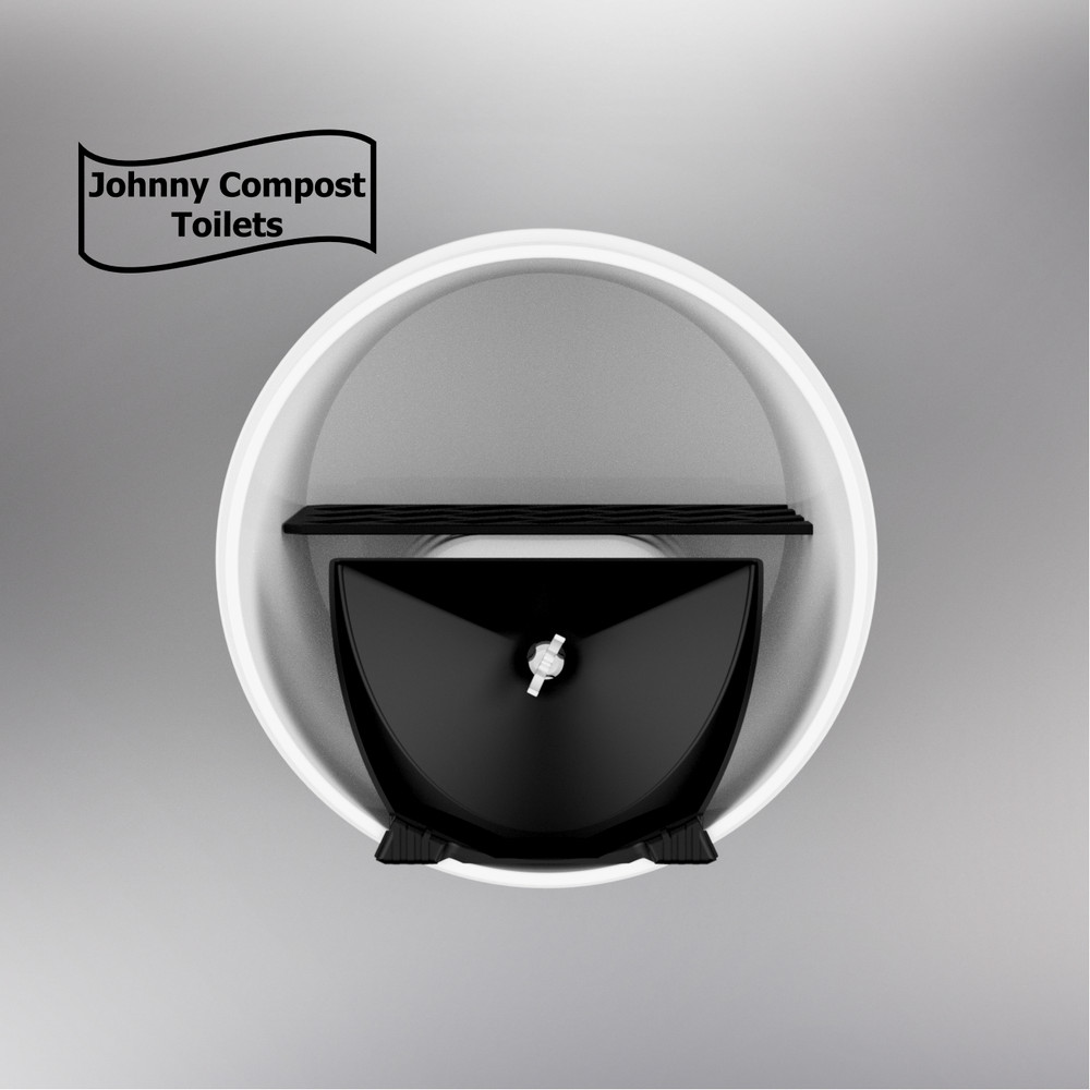 NETTYgo - Composting, Separating Toilet Kit - just add 5 gallon bucket, 13g bag