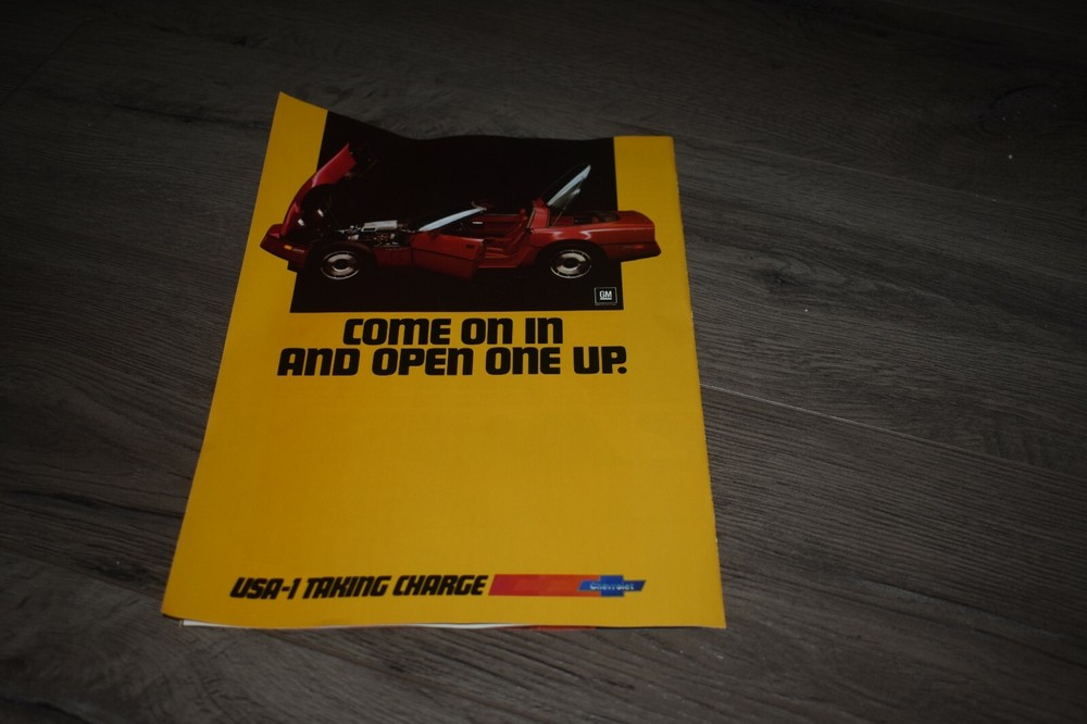 1984 Chevy Corvette magazine advertisment