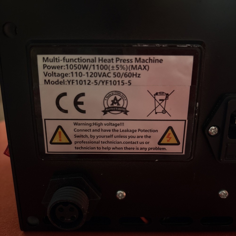 Multi-functional Heat Press Control Box Digital Box YF1012-5/YF1015-5